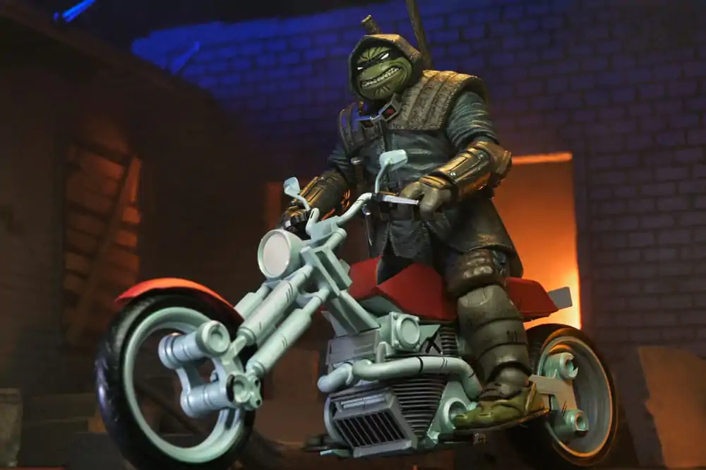 Teenage Mutant Ninja Turtles (The Last Ronin The Lost Years) Figurina de acțiune Casey Marie with Last Ronin Motorcycle 18 cm poza produsului