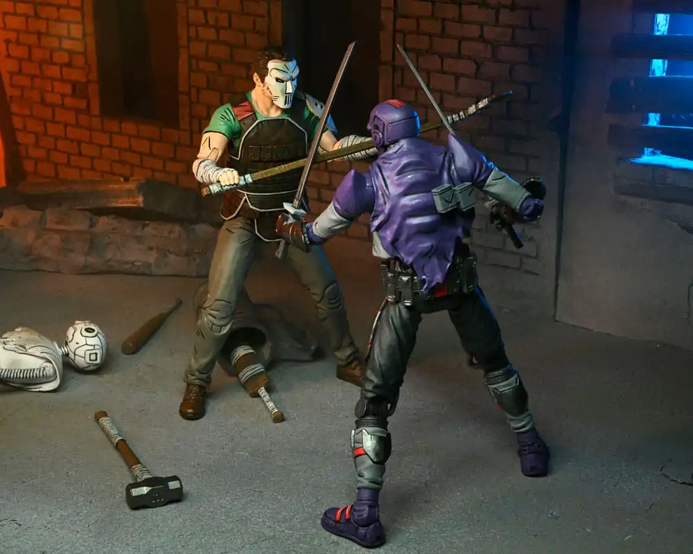 Teenage Mutant Ninja Turtles The Last Ronin Figurina de acțiune Ultimate Casey Jones 18 cm poza produsului