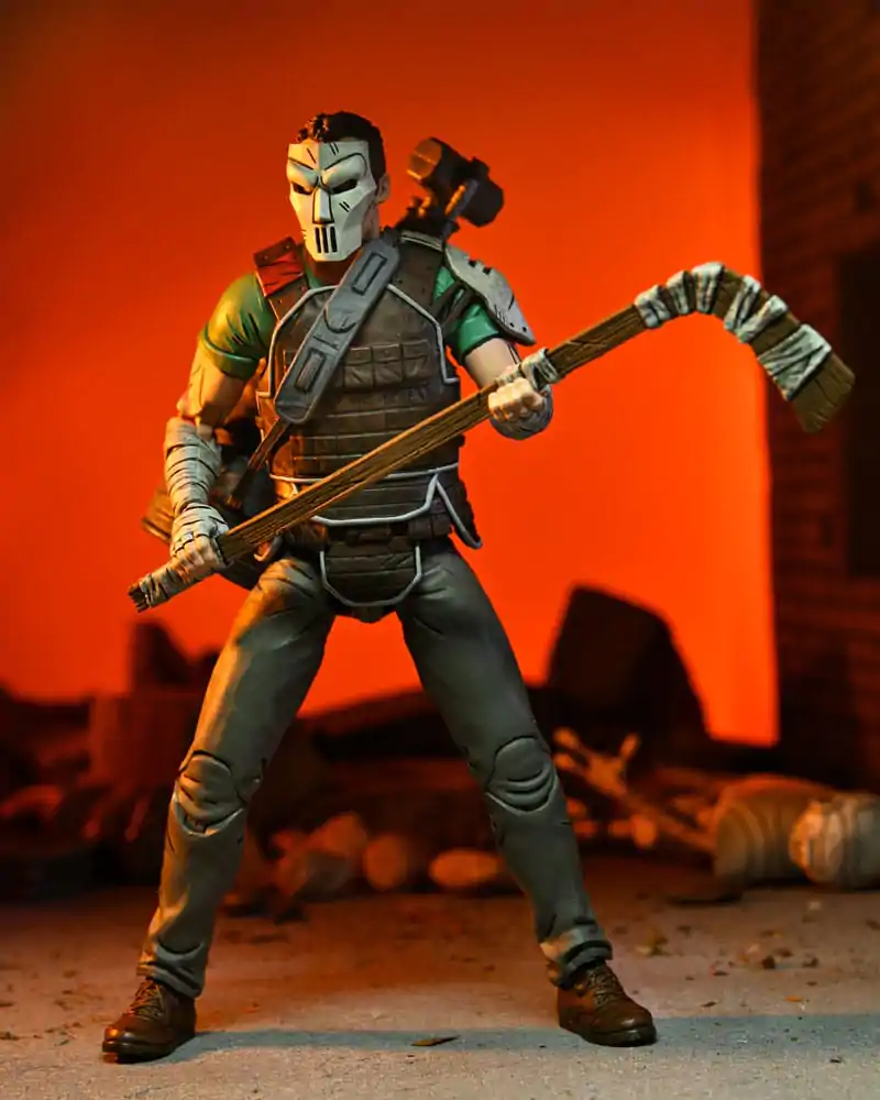 Teenage Mutant Ninja Turtles The Last Ronin Figurina de acțiune Ultimate Casey Jones 18 cm poza produsului