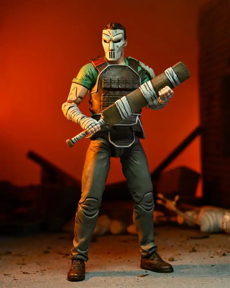 Teenage Mutant Ninja Turtles The Last Ronin Figurina de acțiune Ultimate Casey Jones 18 cm poza produsului