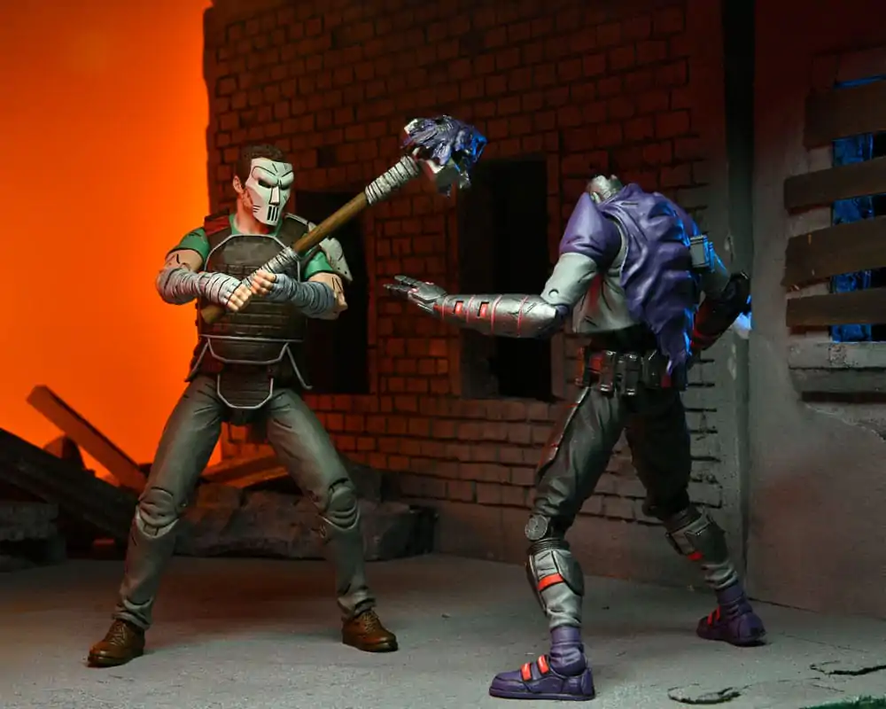 Teenage Mutant Ninja Turtles The Last Ronin Figurina de acțiune Ultimate Casey Jones 18 cm poza produsului