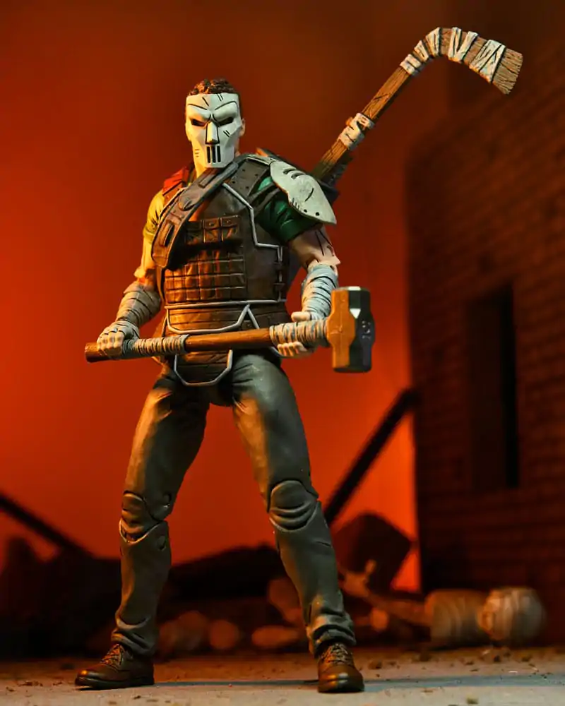 Teenage Mutant Ninja Turtles The Last Ronin Figurina de acțiune Ultimate Casey Jones 18 cm poza produsului