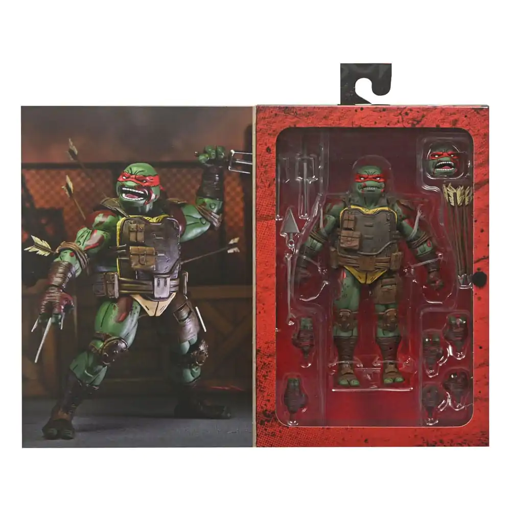 Teenage Mutant Ninja Turtles The Last Ronin Figurina de acțiune Ultimate First to Fall Raphael 18 cm poza produsului