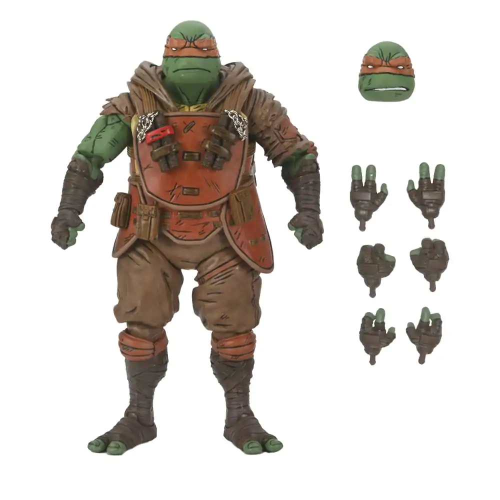 Teenage Mutant Ninja Turtles (The Last Ronin) Figurina de acțiune Ultimate Flashback Michelangelo 18 cm poza produsului