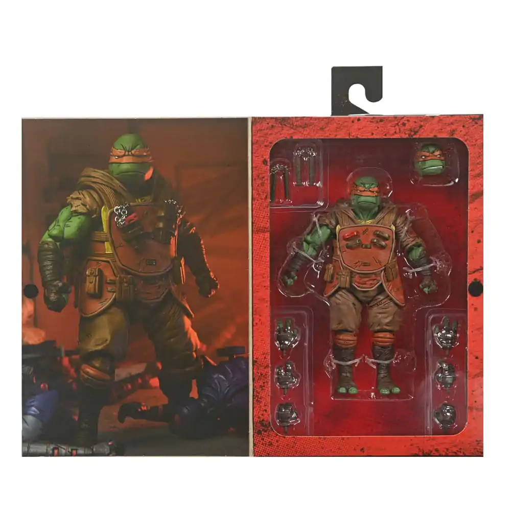 Teenage Mutant Ninja Turtles (The Last Ronin) Figurina de acțiune Ultimate Flashback Michelangelo 18 cm poza produsului