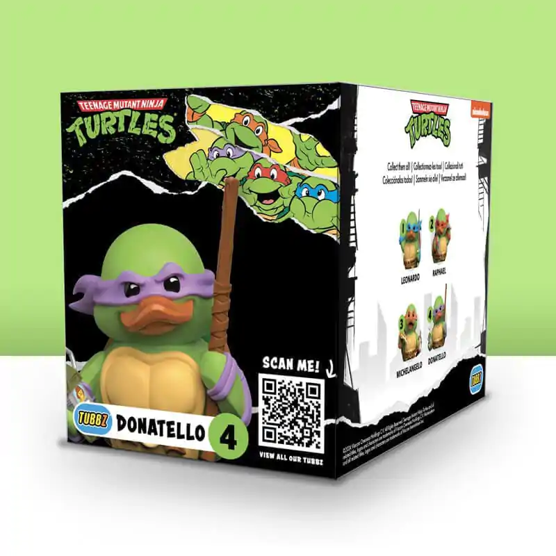Figurină PVC Teenage Mutant Ninja Turtles Tubbz Donatello Ediție Ambalată 10 cm poza produsului