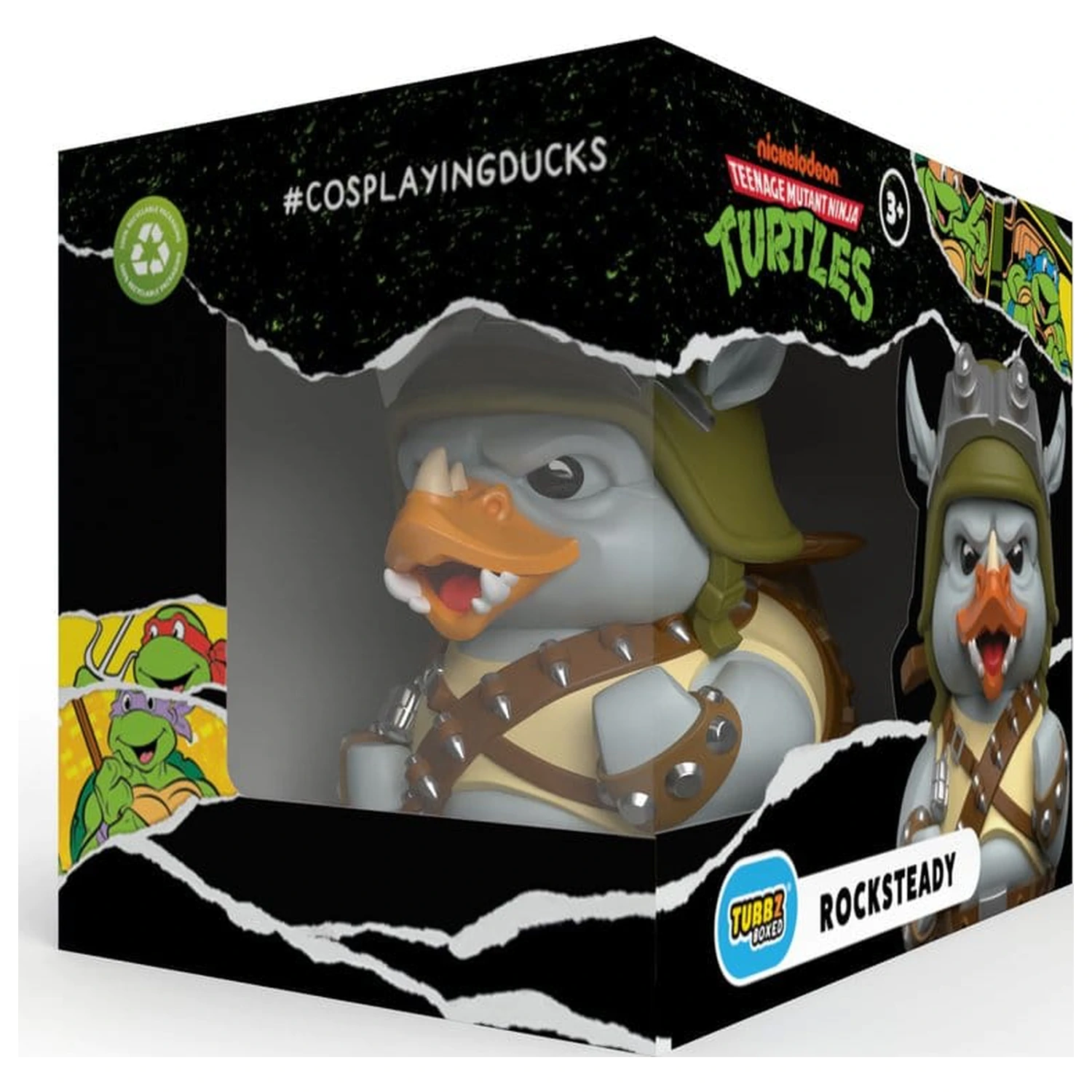 Teenage Mutant Ninja Turtles Tubbz PVC Figura Rocksteady poza produsului