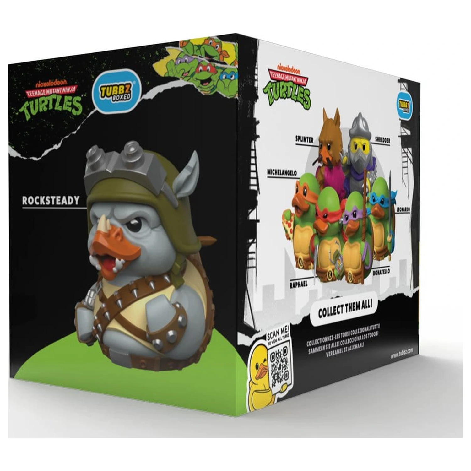Teenage Mutant Ninja Turtles Tubbz PVC Figura Rocksteady poza produsului