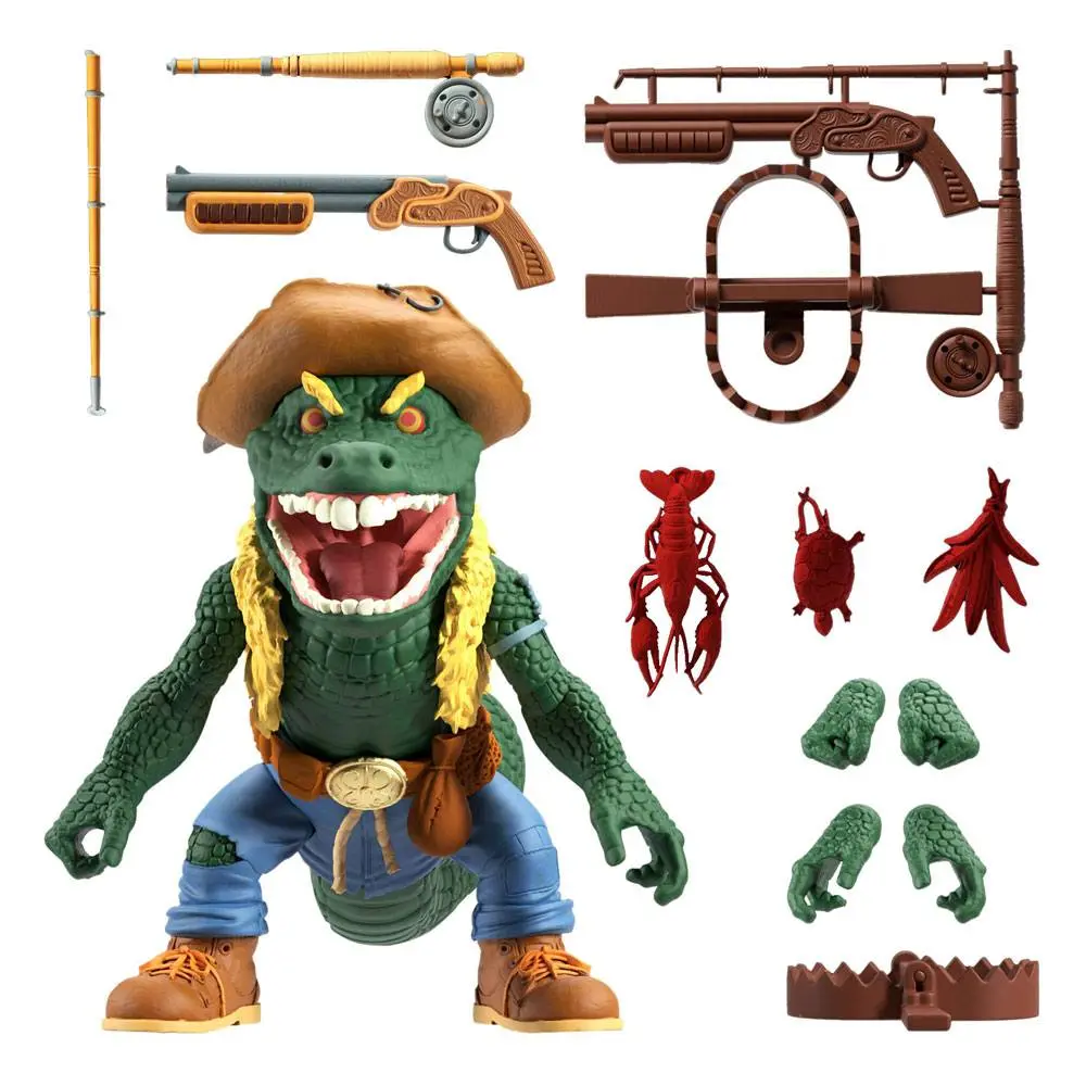 Teenage Mutant Ninja Turtles Figurină de Acțiune Ultimată Leatherhead 18 cm poza produsului