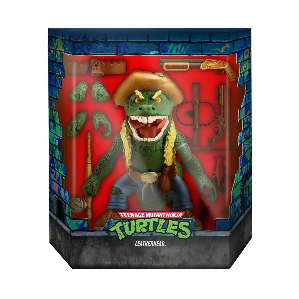 Teenage Mutant Ninja Turtles Figurină de Acțiune Ultimată Leatherhead 18 cm poza produsului