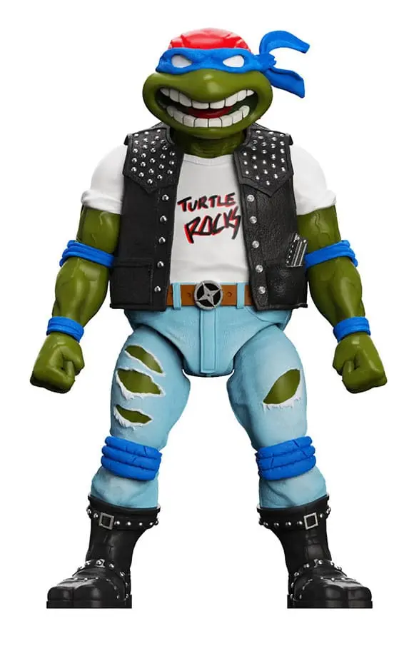 Teenage Mutant Ninja Turtles Ultimates Figurina Acțiune Classic Rocker Leo 18 cm poza produsului