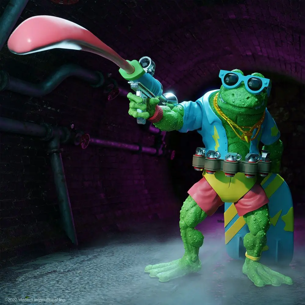 Teenage Mutant Ninja Turtles Ultimates Figurina de acțiune Genghis Frog 18 cm poza produsului