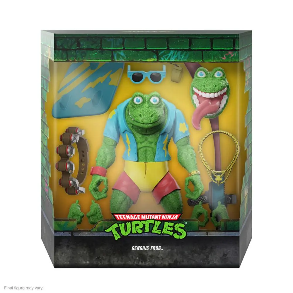 Teenage Mutant Ninja Turtles Ultimates Figurina de acțiune Genghis Frog 18 cm poza produsului