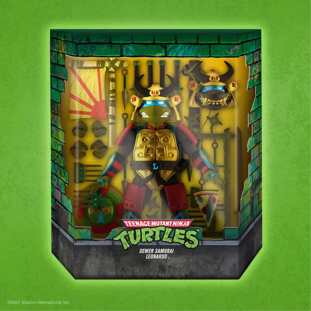 Teenage Mutant Ninja Turtles Ultimates figurină de acțiune Leo the Sewer Samurai 18 cm poza produsului