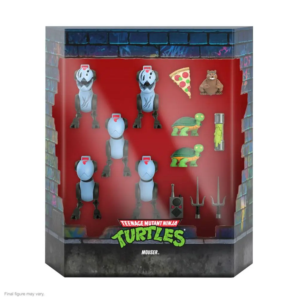 Teenage Mutant Ninja Turtles Ultimates Figurine de acțiune Șobolani Mecanici 8 cm poza produsului