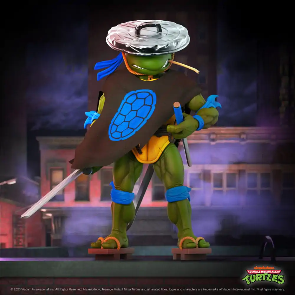 Teenage Mutant Ninja Turtles Figurina de acțiune Ultimates Ninja Nomad Leonardo 18 cm poza produsului