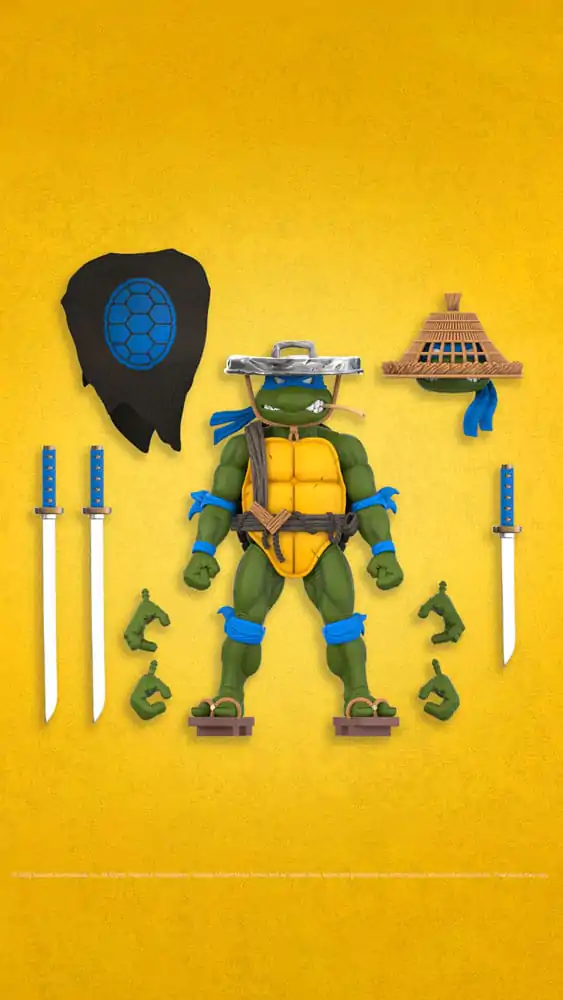 Teenage Mutant Ninja Turtles Figurina de acțiune Ultimates Ninja Nomad Leonardo 18 cm poza produsului