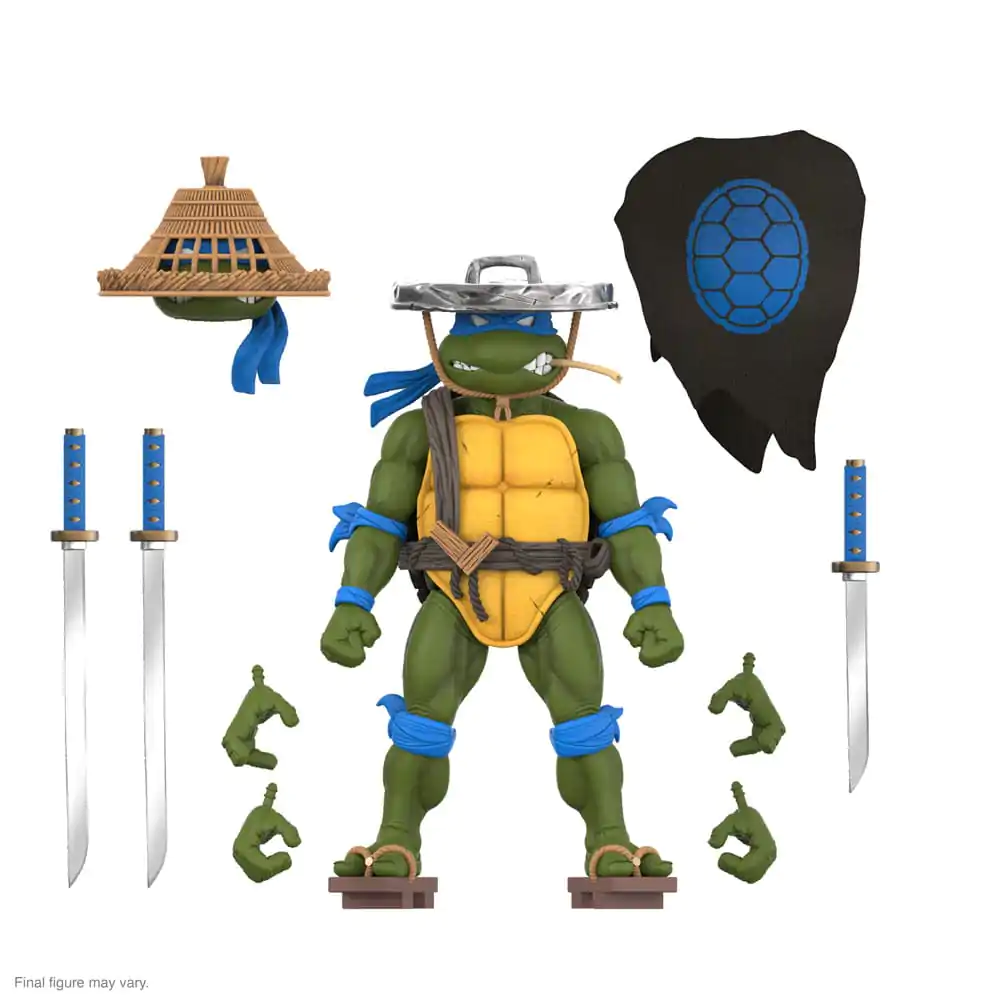 Teenage Mutant Ninja Turtles Figurina de acțiune Ultimates Ninja Nomad Leonardo 18 cm poza produsului