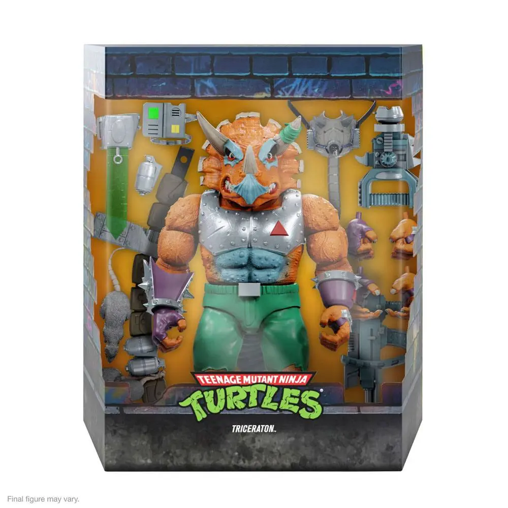 Teenage Mutant Ninja Turtles Figurina de Acțiune Ultimates Triceraton 20 cm poza produsului