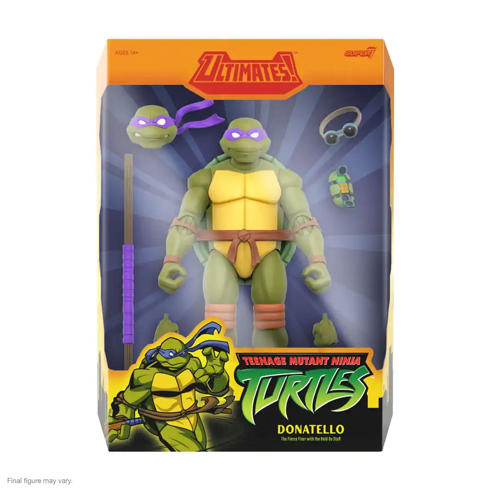 Figurină de acțiune Ultimates Teenage Mutant Ninja Turtles Wave 12 Donatello 18 cm poza produsului