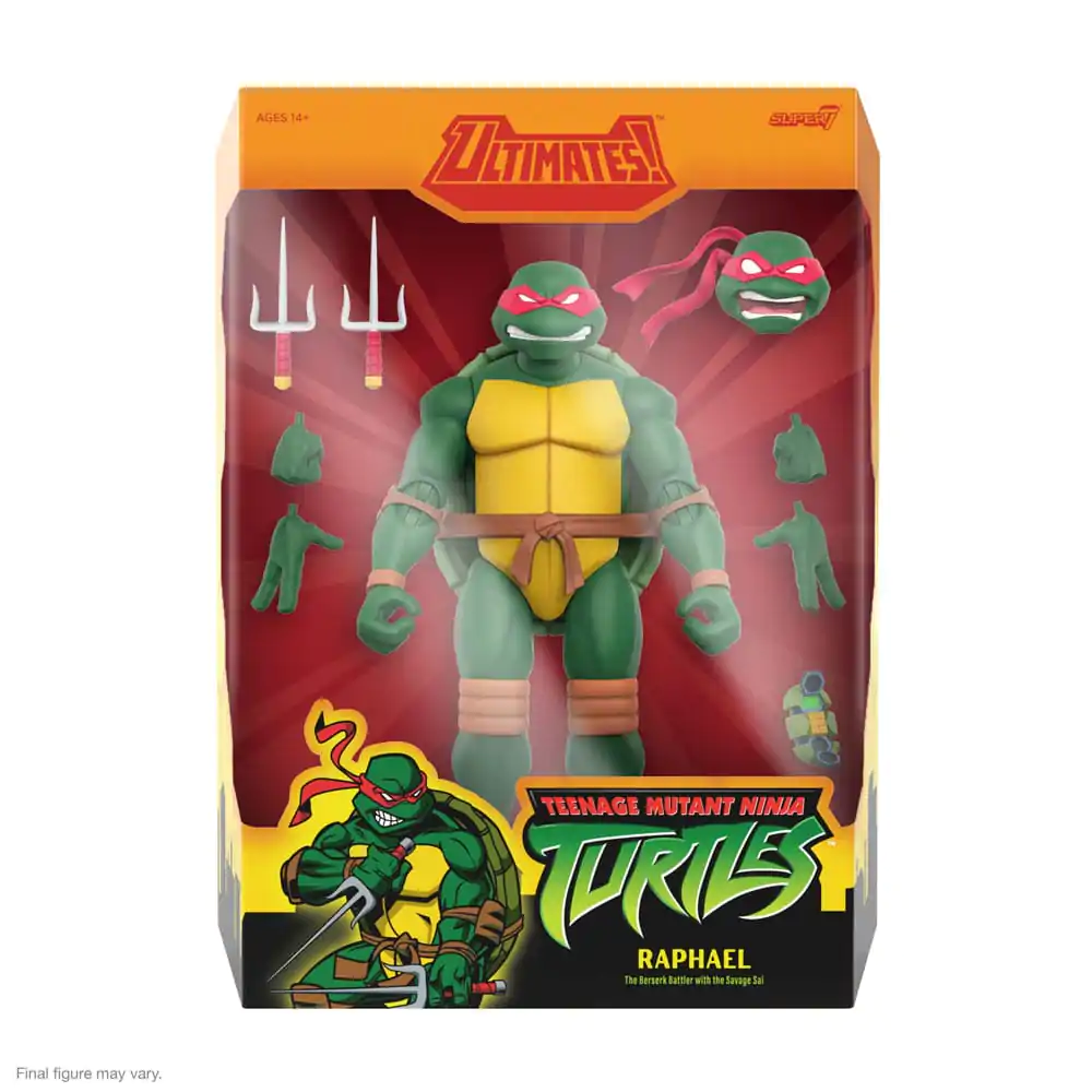 Teenage Mutant Ninja Turtles Ultimates Figurina de acțiune Seria 12 Raphael 18 cm poza produsului