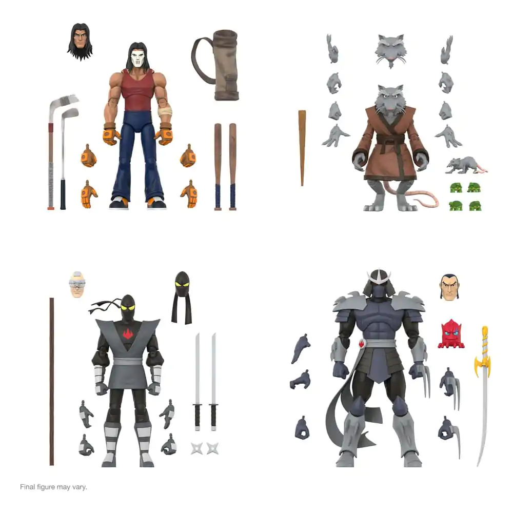 Figurină de acțiune Teenage Mutant Ninja Turtles Ultimates Wave 13 Foot Ninja 18 cm poza produsului
