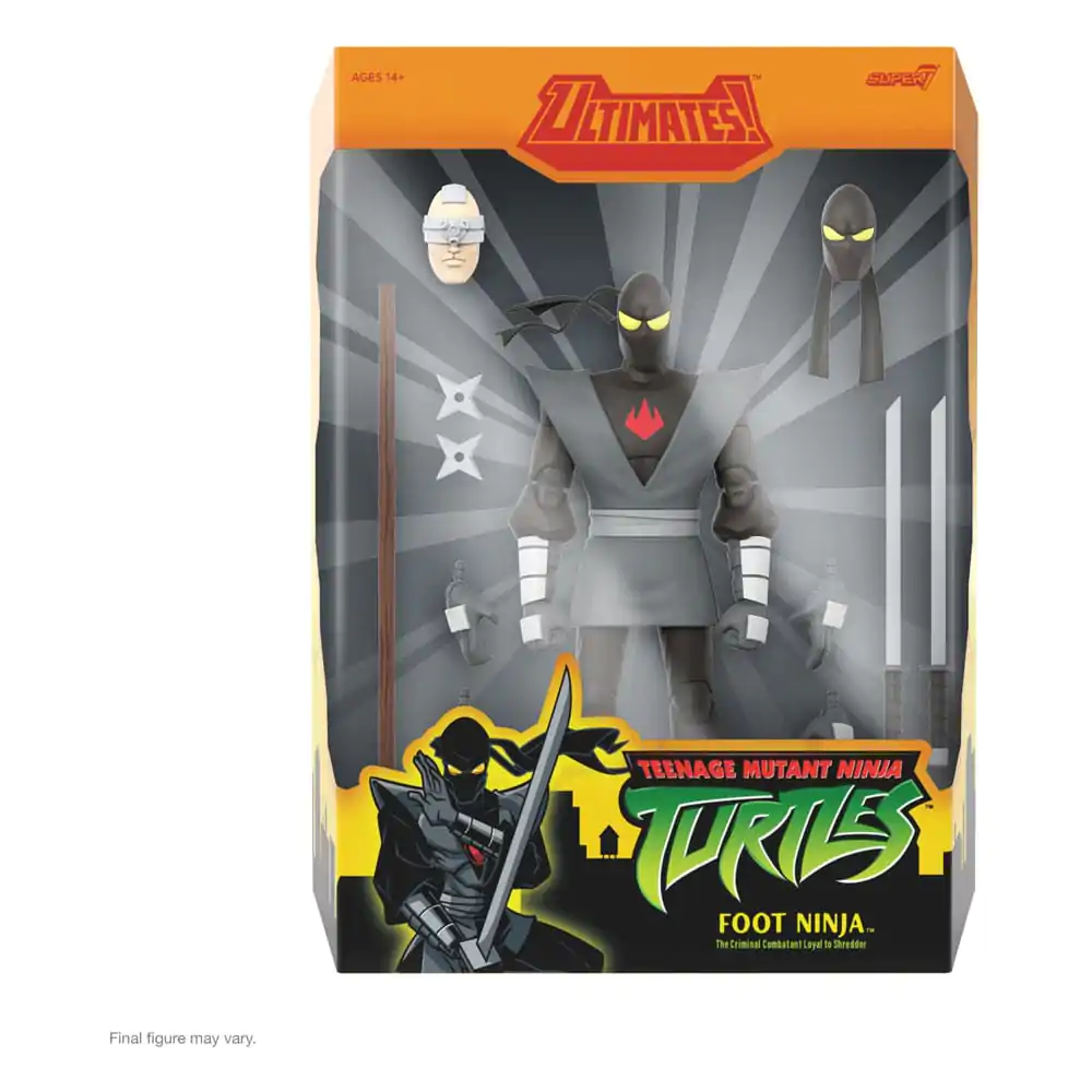 Figurină de acțiune Teenage Mutant Ninja Turtles Ultimates Wave 13 Foot Ninja 18 cm poza produsului
