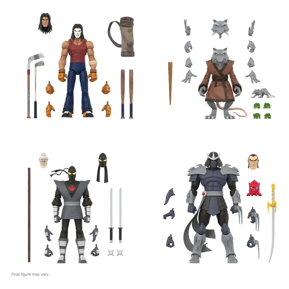 Figurină de acțiune Teenage Mutant Ninja Turtles Ultimates Wave 13 Shredder 18 cm poza produsului