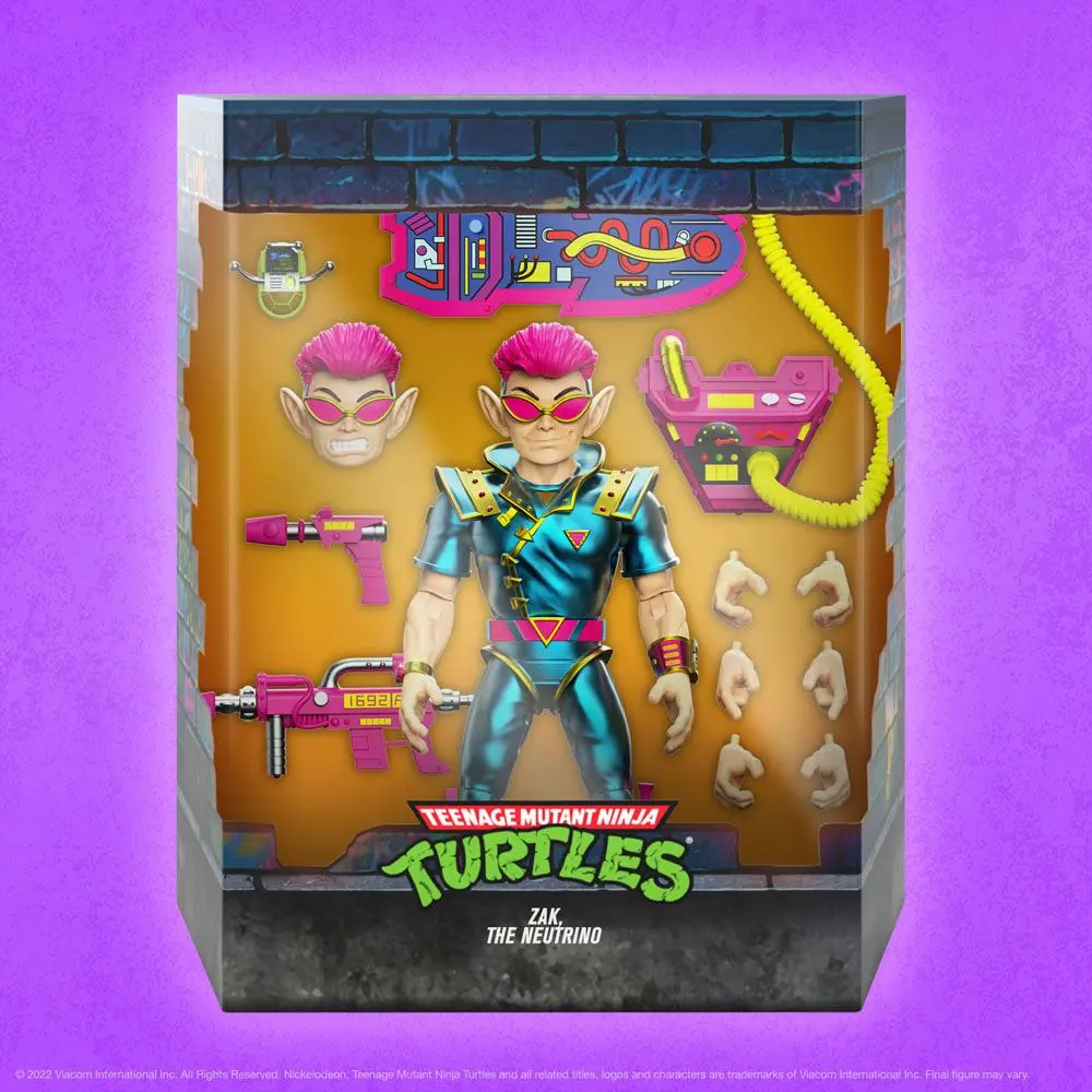 Teenage Mutant Ninja Turtles Ultimates figurină de acțiune Zak, The Neutrino 18 cm poza produsului