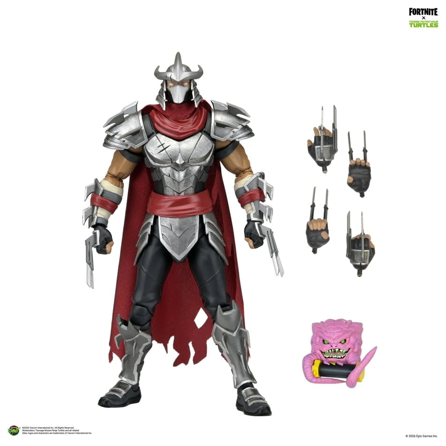 Teenage Mutant Ninja Turtles x Fortnite Figurina de actiune Shredder 18 cm poza produsului