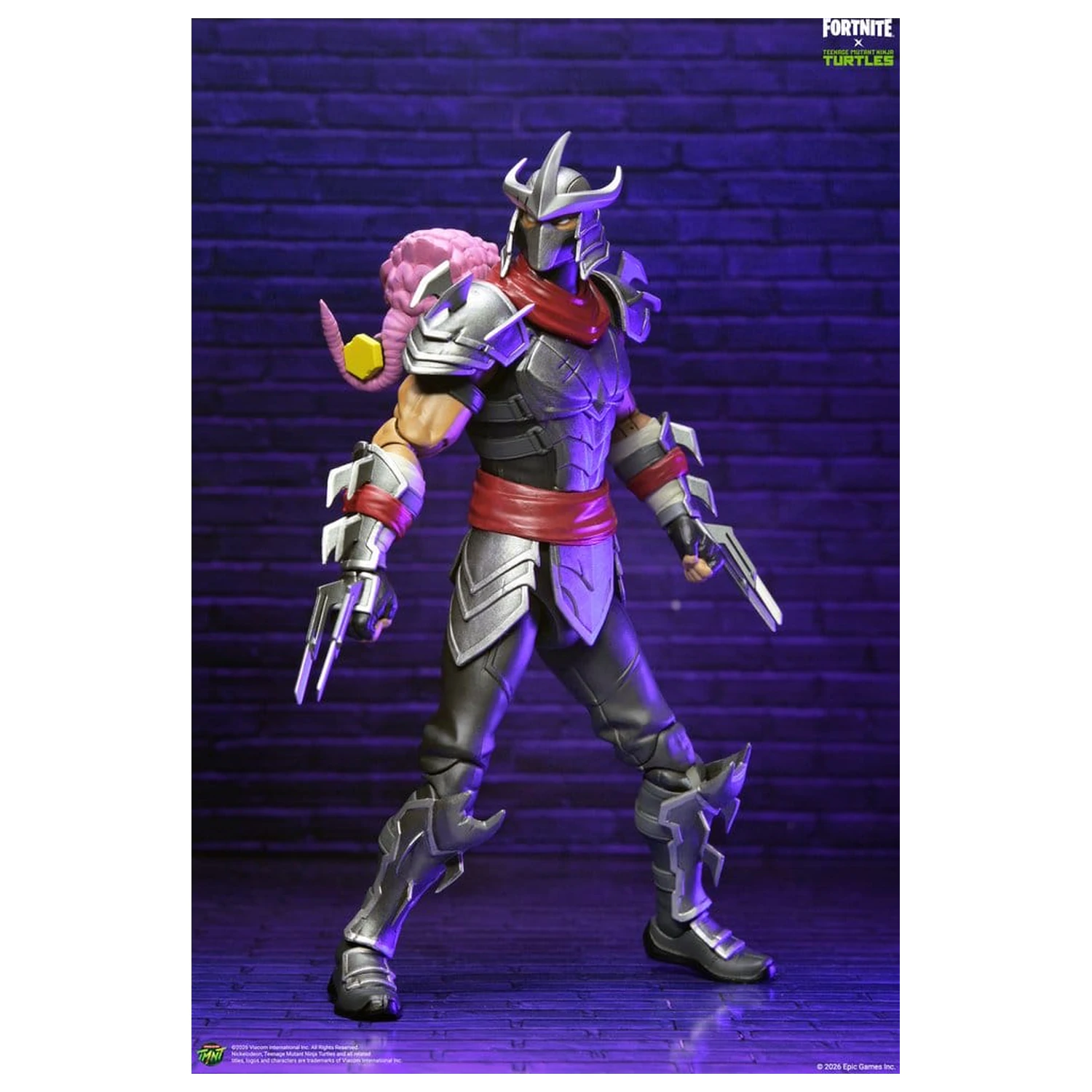 Teenage Mutant Ninja Turtles x Fortnite Figurina de actiune Shredder 18 cm poza produsului