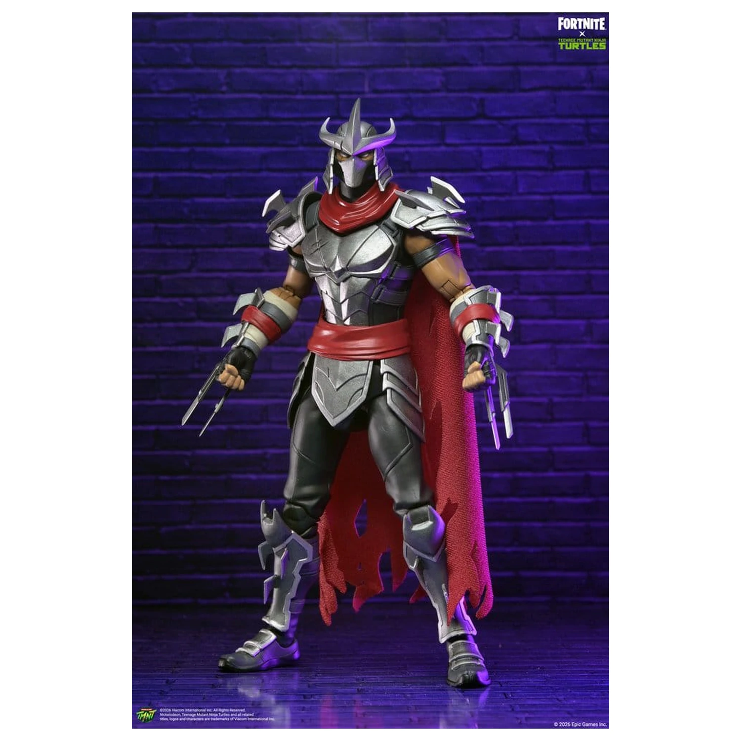 Teenage Mutant Ninja Turtles x Fortnite Figurina de actiune Shredder 18 cm poza produsului