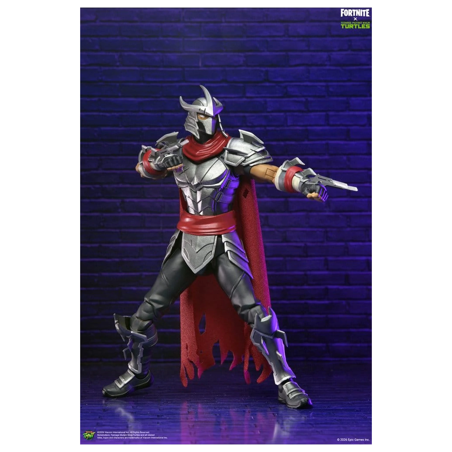 Teenage Mutant Ninja Turtles x Fortnite Figurina de actiune Shredder 18 cm poza produsului