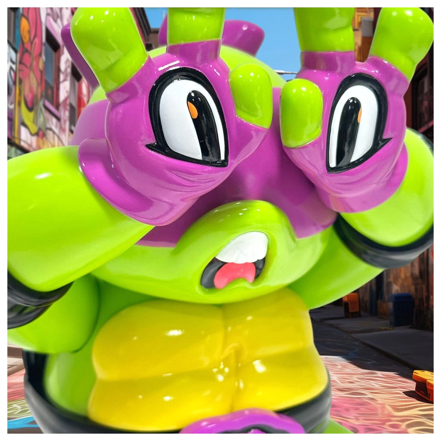 Teenage Mutant Ninja Turtles x Grape Brain Figurina din vinil Donatello 24 cm poza produsului