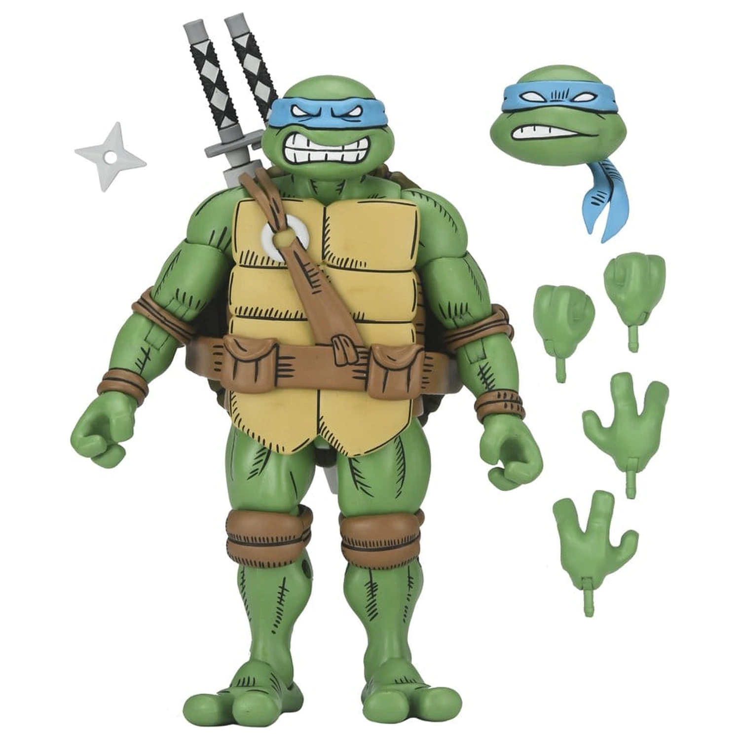 Teenage Mutant Ninja Turtles x Usagi Yojimbo figurina de acțiune Ultimate Leonardo 18 cm poza produsului