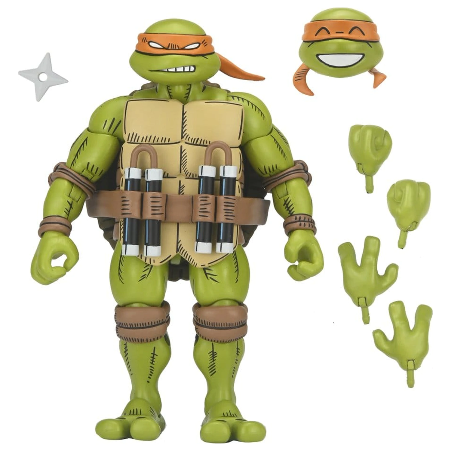 Teenage Mutant Ninja Turtles x Usagi Yojimbo figurina de actiune Ultimate Michelangelo 18 cm poza produsului