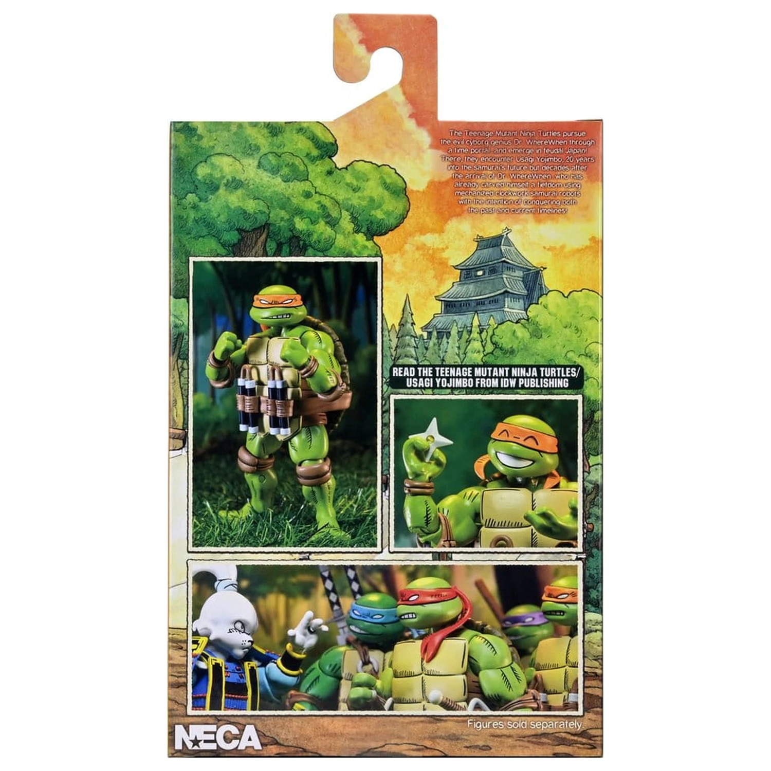 Teenage Mutant Ninja Turtles x Usagi Yojimbo figurina de actiune Ultimate Michelangelo 18 cm poza produsului