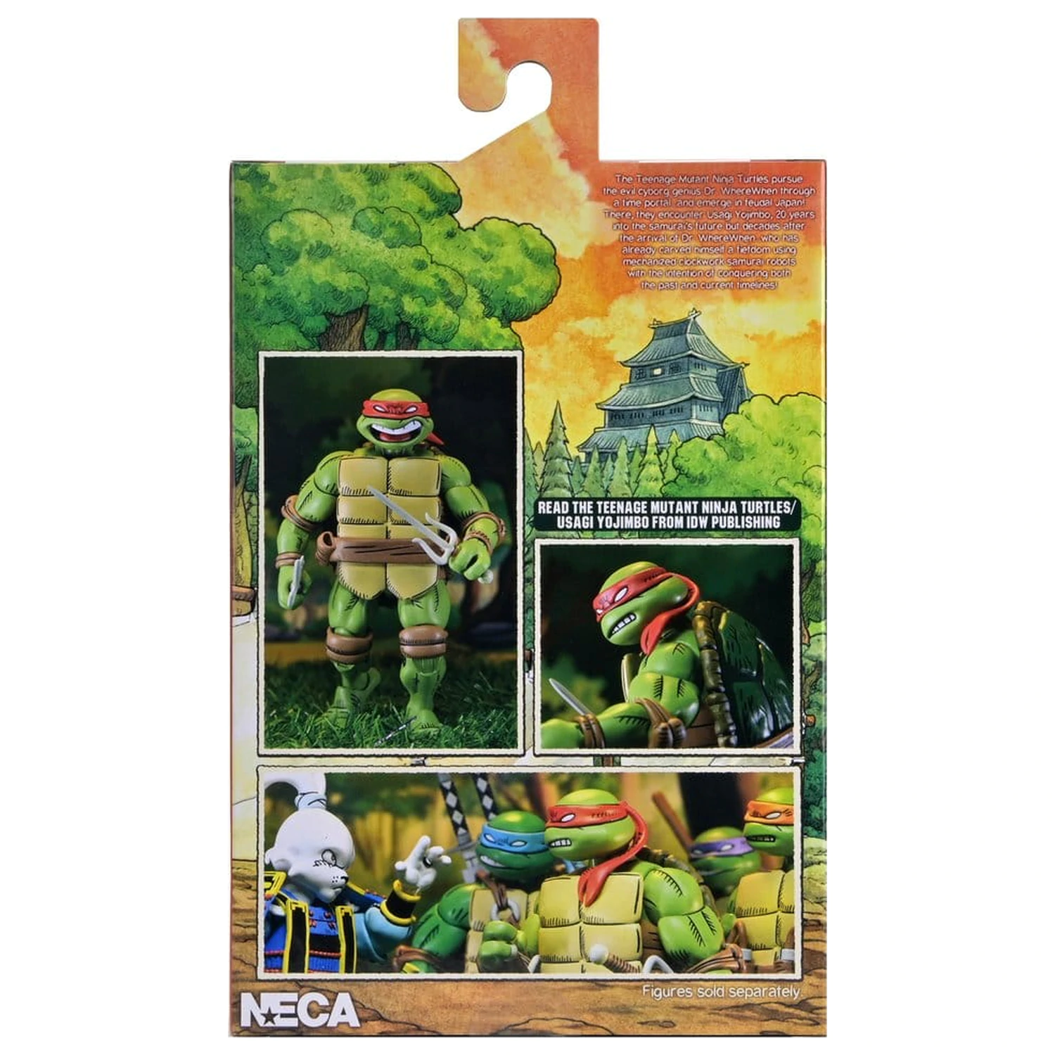 Teenage Mutant Ninja Turtles x Usagi Yojimbo figurina de acțiune Ultimate Raphael 18 cm poza produsului