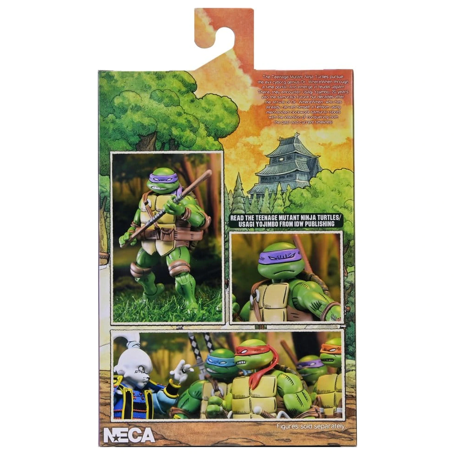 Teenage Mutant Ninja Turtles x Usagi Yojimbo figurina de actiune Ultimate Donatello 18 cm poza produsului