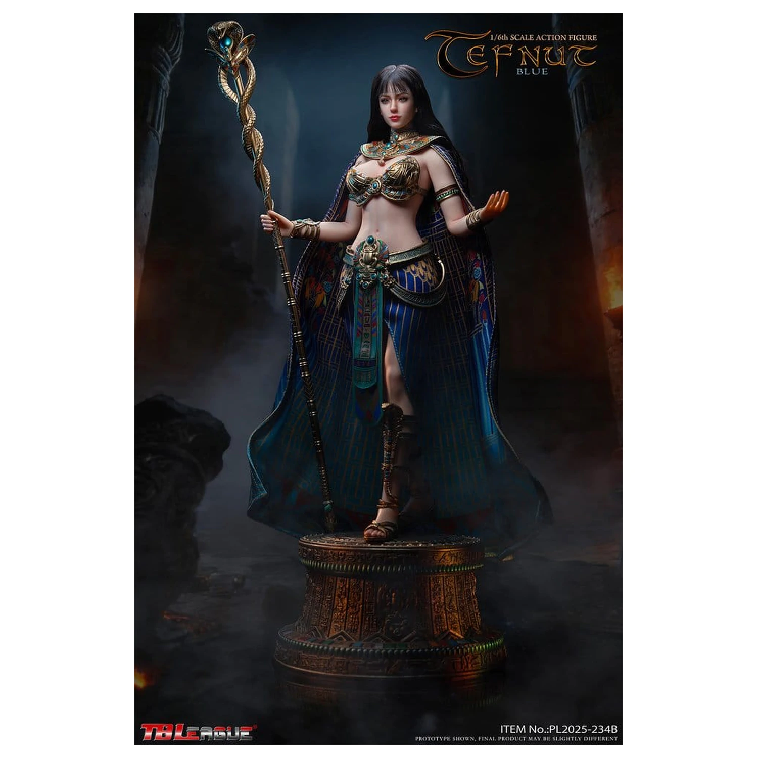 Tefnut Action Figure 1/6 Blue Edition 30 cm poza produsului