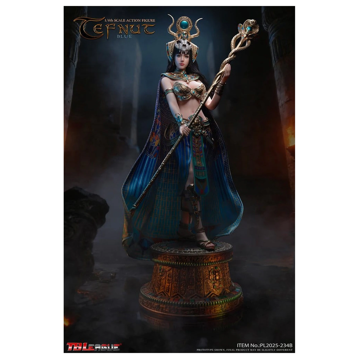 Tefnut Action Figure 1/6 Blue Edition 30 cm poza produsului