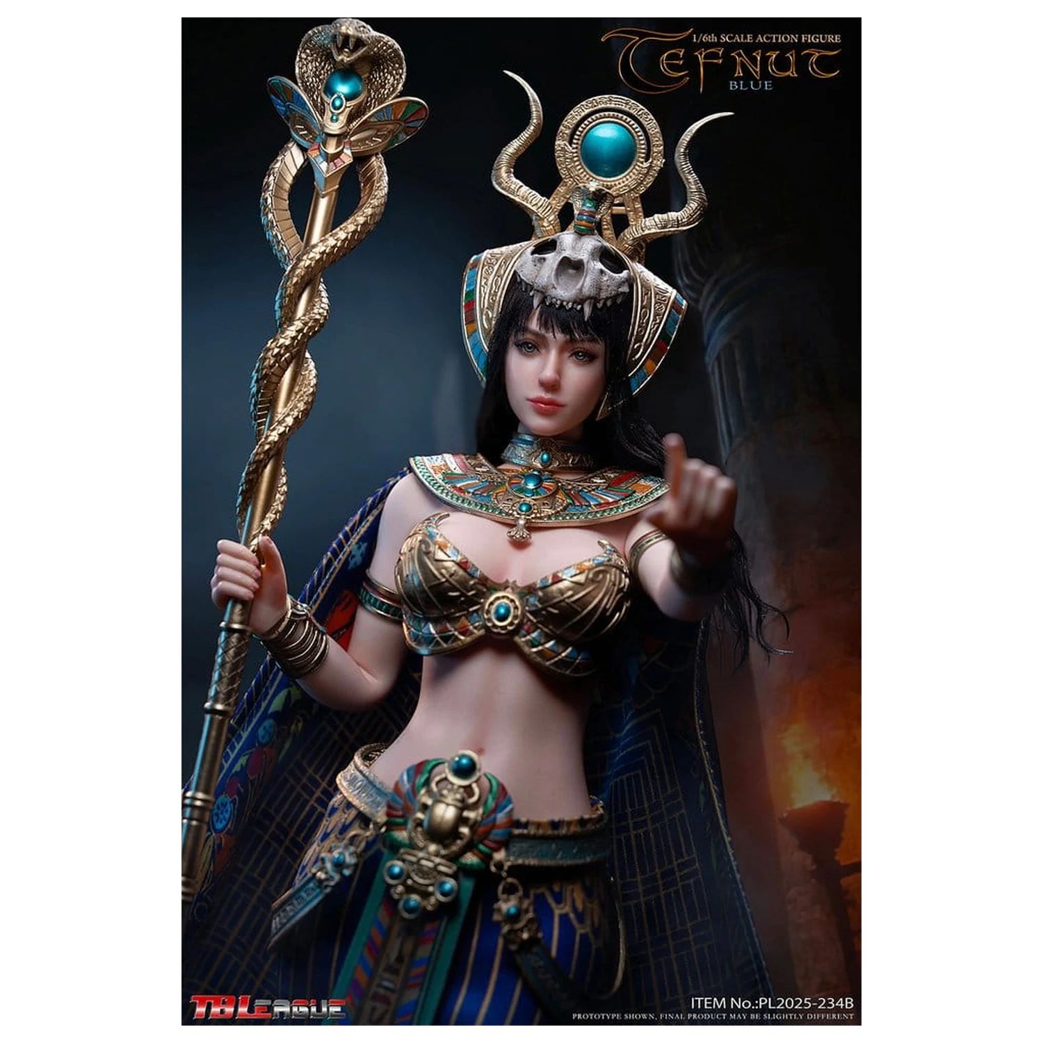 Tefnut Action Figure 1/6 Blue Edition 30 cm poza produsului