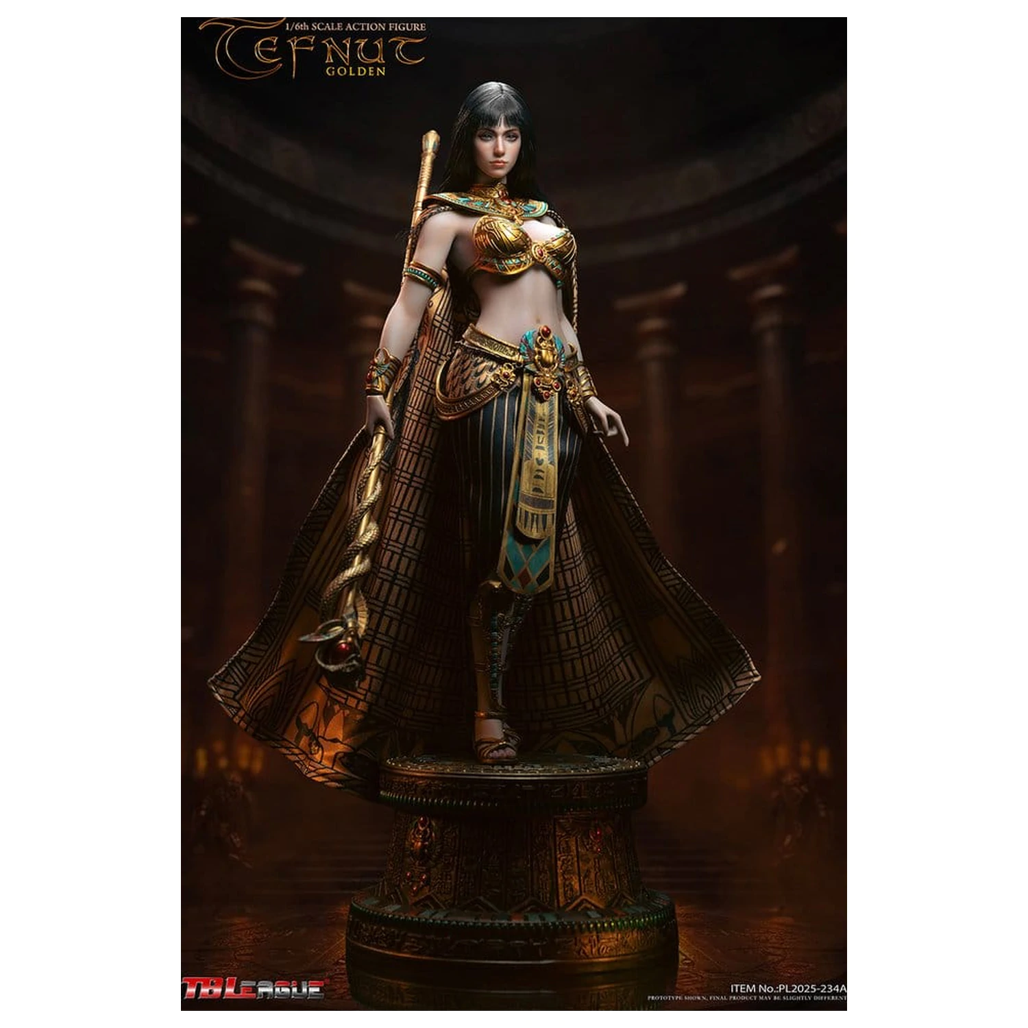 Tefnut Action Figure 1/6 Golden Edition 30 cm poza produsului