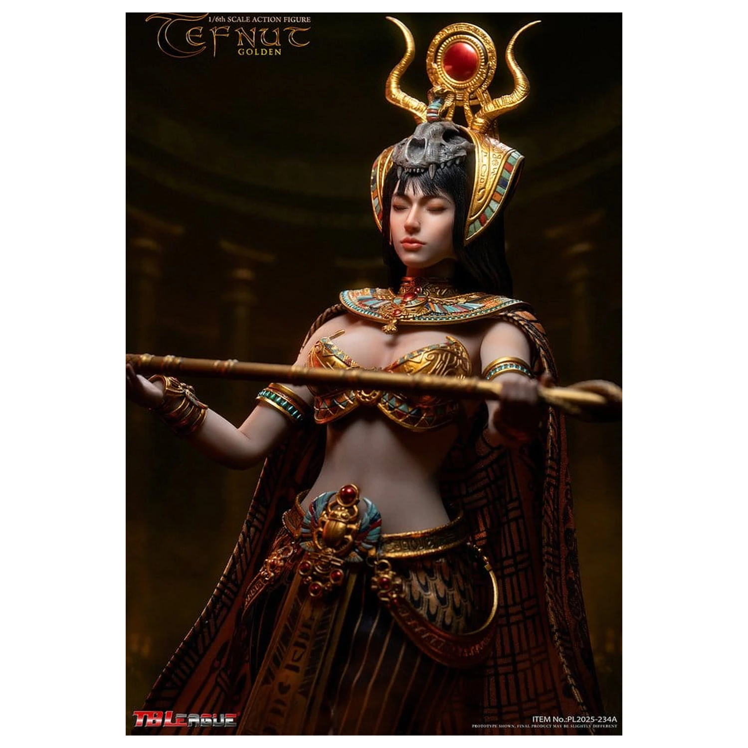 Tefnut Action Figure 1/6 Golden Edition 30 cm poza produsului