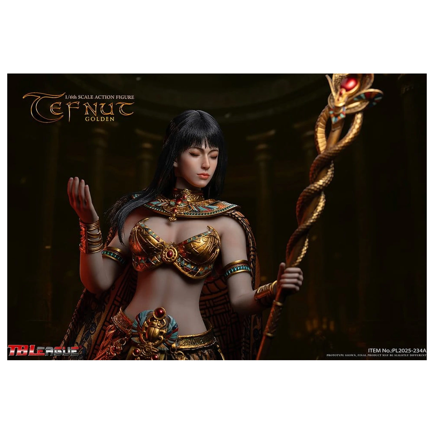 Tefnut Action Figure 1/6 Golden Edition 30 cm poza produsului