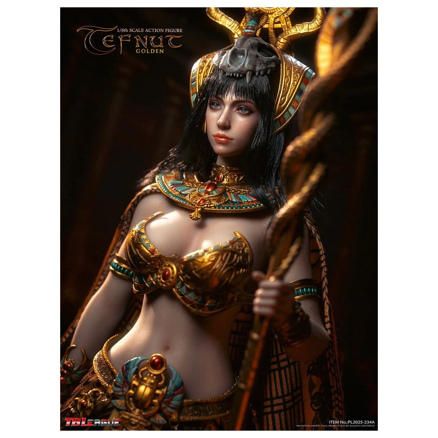 Tefnut Action Figure 1/6 Golden Edition 30 cm poza produsului