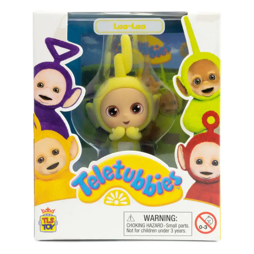 Teletubbies Cheebee Mini figurină Laa-Laa Flocked 6 cm poza produsului