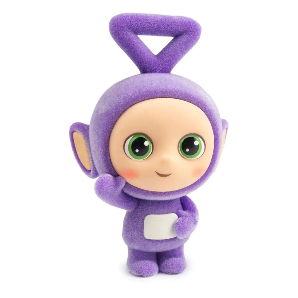 Teletubbies Cheebee figurină mini Tinky Winky Flocked 6 cm poza produsului