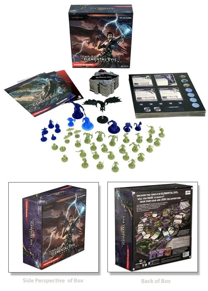 Temple of Elemental Evil Board Game Versiunea engleza poza produsului