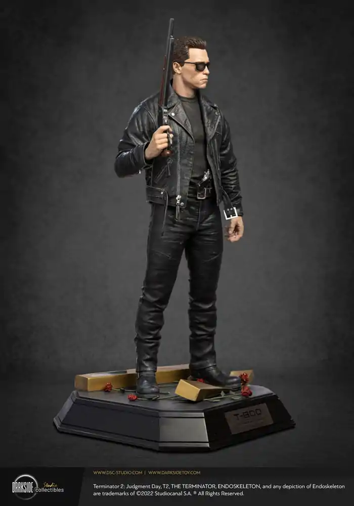 Terminator 2 Judgement Day Statuie 1/3 T-800 30th Anniversary Signature Edition 69 cm poza produsului